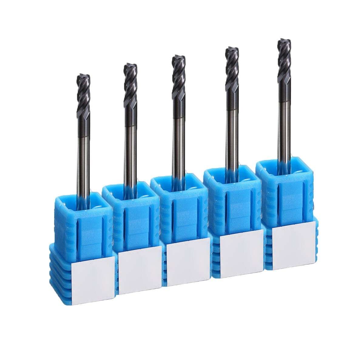 5x 3mm Solid Carbide End Mill CNC Milling/Cutter Drill 4-Flute Coated