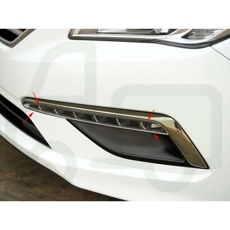 2x Front LED DRL Daytime Running Light Left & Right Fit for Hyundai Sonata
