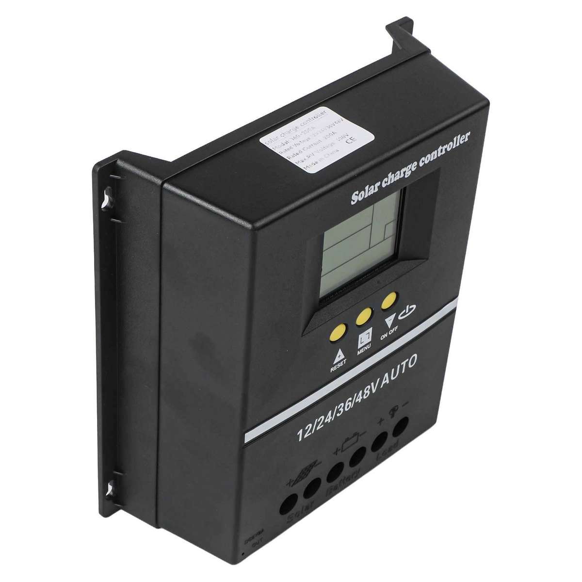 200A Solar Charge Controller For 12V 24V 36V 48V With User Friendly LCD Display
