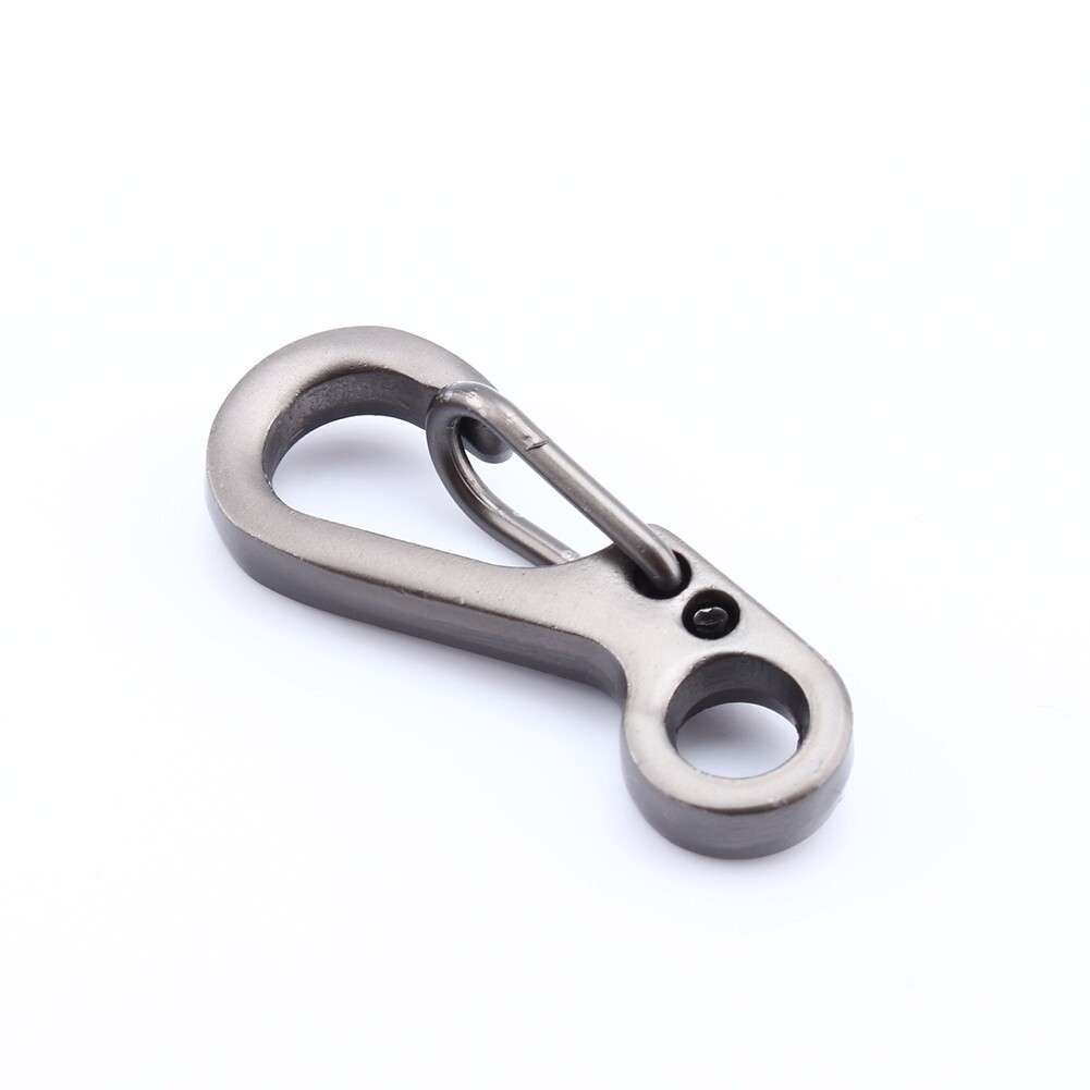 Mini EDC Carabiner Snap Spring Clips Hook Survival Keychain Tool CW