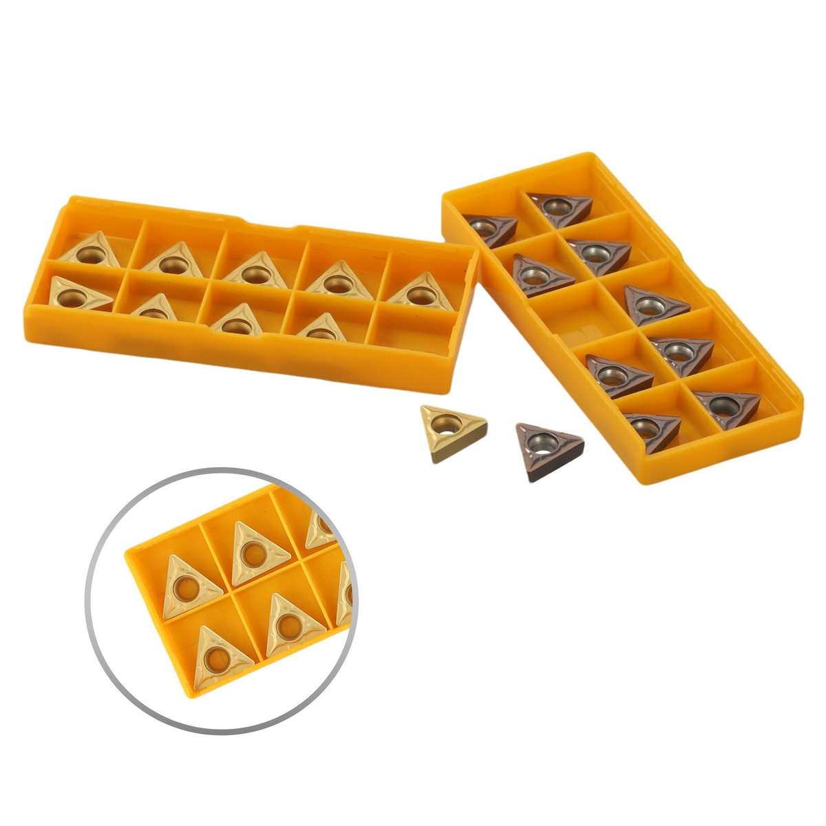 20pcs TCMT16T304 TCMT16T308 Carbide Inserts Turning Inserts For Metal Cutting