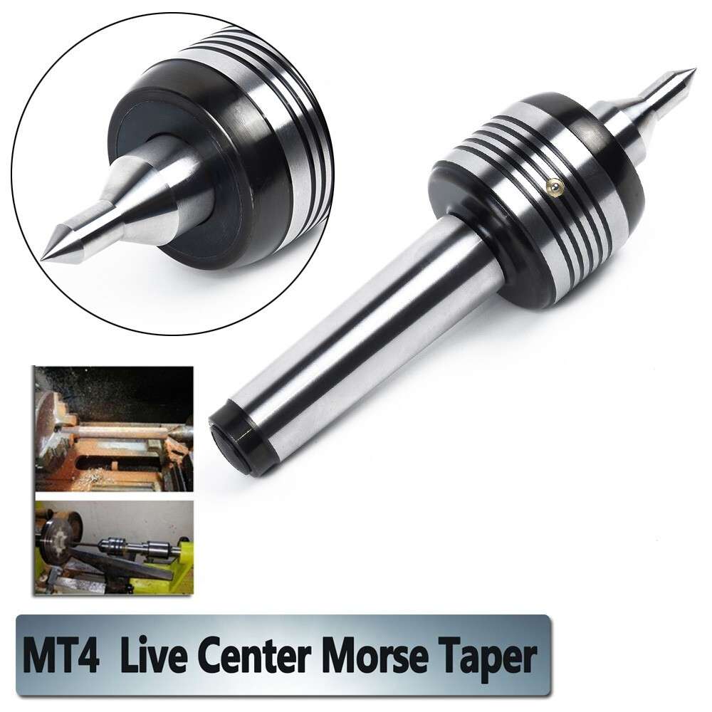 HOT! MT4 Live Center for MORSE Taper Precision 0.000197 CNC Long Spindle