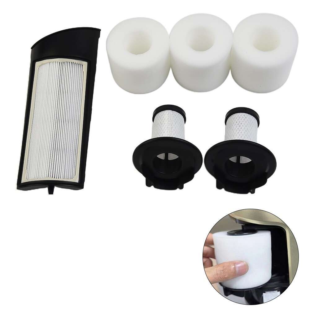 Vacuum Filter Brush Roller Set For Shark Pro Powered Lift-Away Cordless