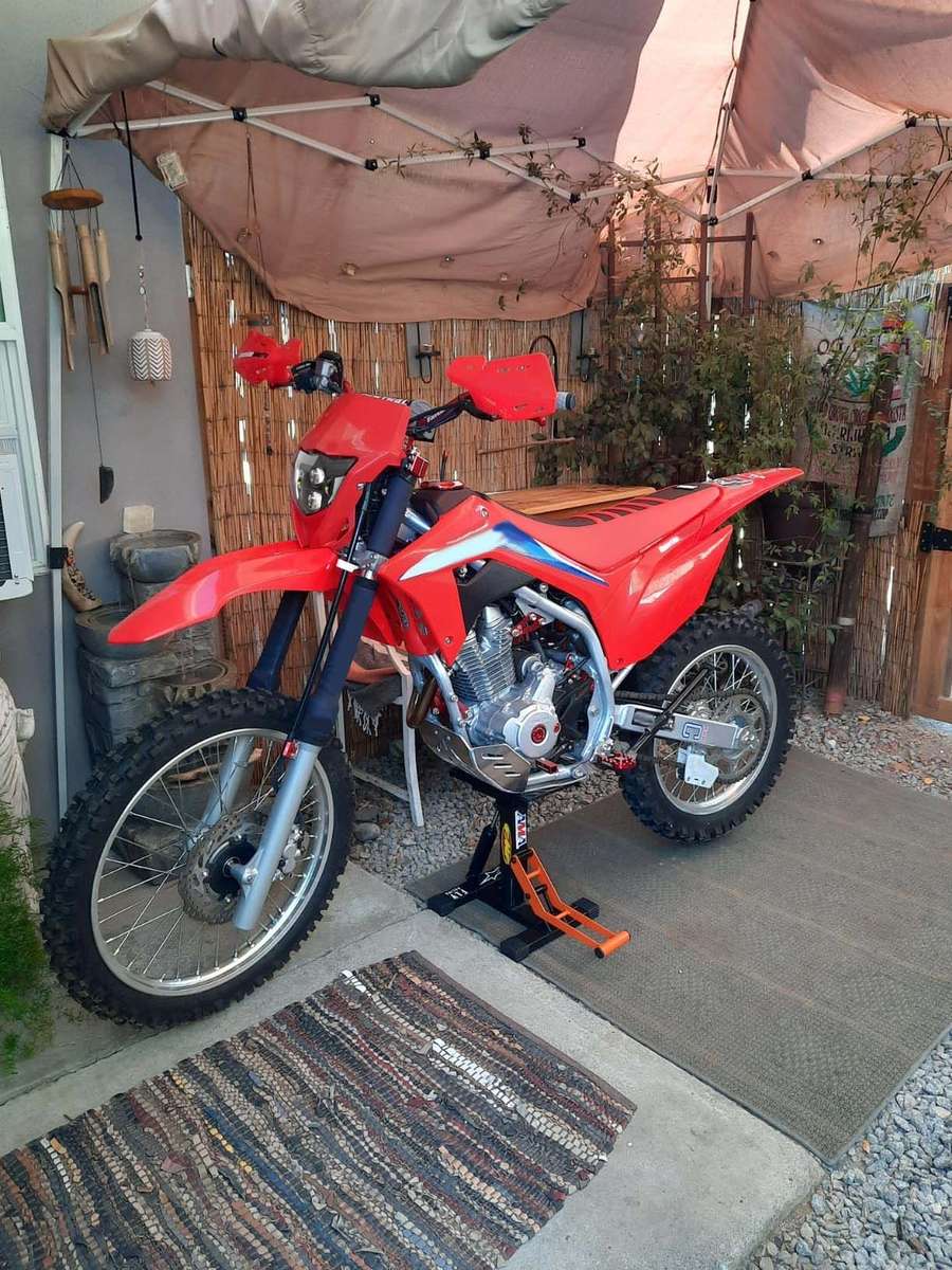 LED Headlight Hi/Low DRL with Red Fairing for Yamaha TTR230 WR250R WR450F YZ250F