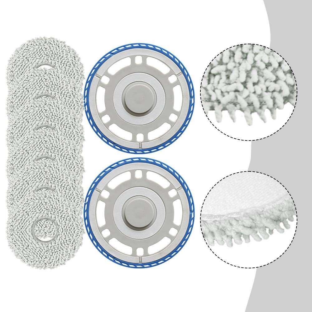 Spare Mop Bracket And Mop Pads For ECOVACS T50 For OMNI Robotic Vacuum
