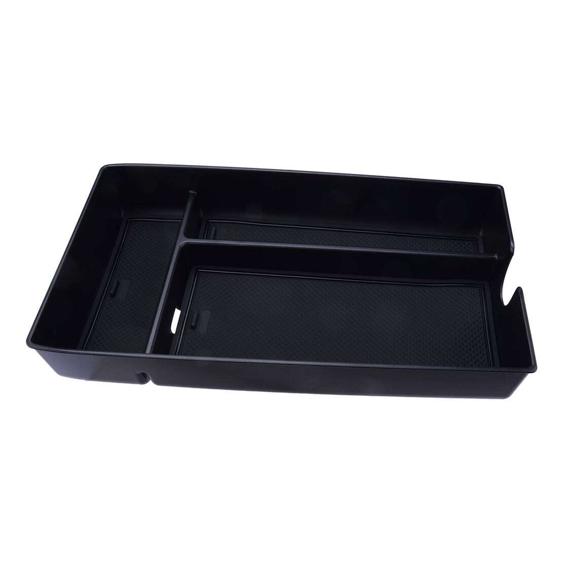 Center Armrest Storage Box Organizer Tray Black Fit for 2023-2025 Lexus RX 350h