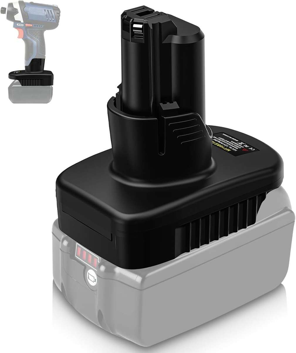 Adapter for Makita 18V Li-ion Battery Converter to for Bosch 12V Power tools
