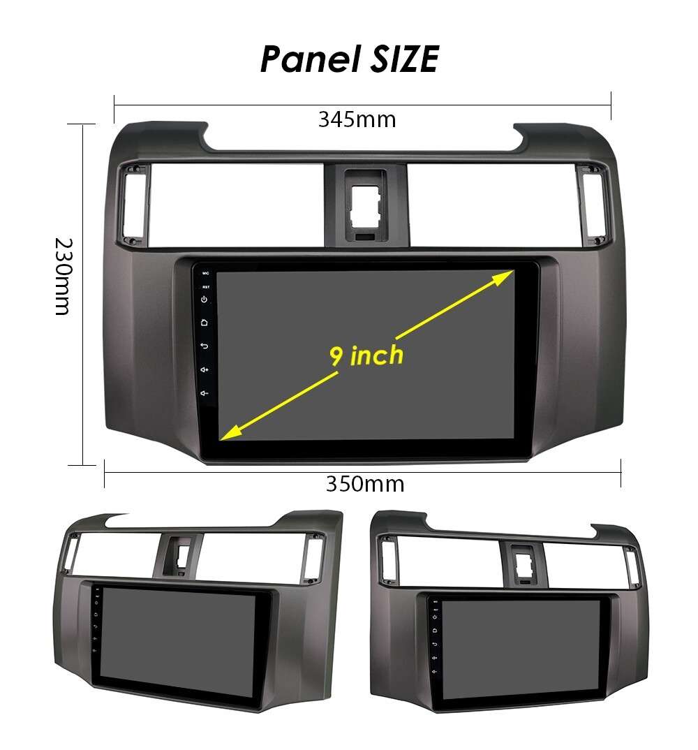 8Core Android 13 CarPlay Car Radio DSP GPS Navi 32G For Toyota 4Runner 2009-2019