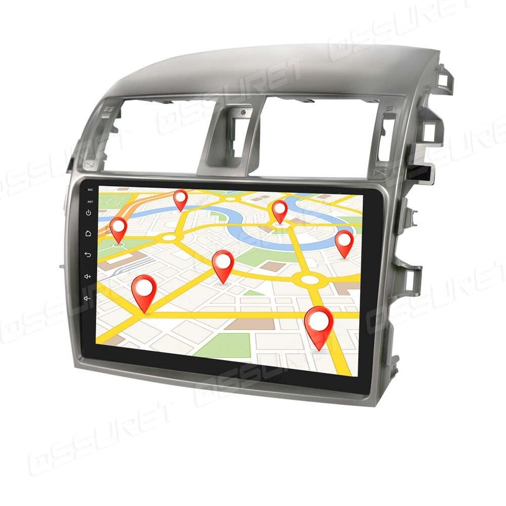 For Toyota Corolla 2006-2013 9" Android 13 Carplay Car Stereo Radio GPS Headunit