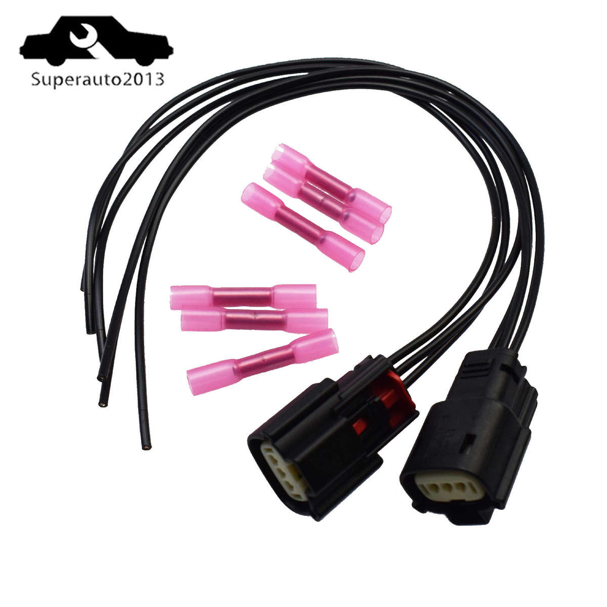9U2Z14S411EA 2PCS Ignition Coil Connector For Ford Explorer C-Max Fusion Mustang