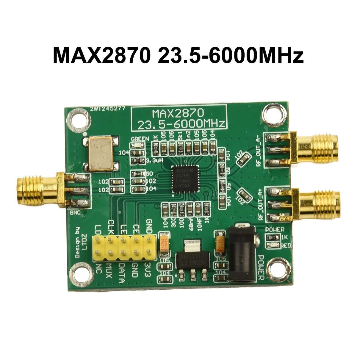 MAX2870 23.5-6000MHz RF Signal Source Signal Generator Module PLL VCO For STM32