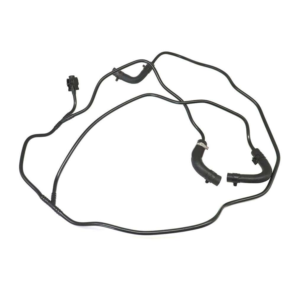 Black Radiator Coolant Hose For Ford Escape 2017 2019 Easy Installation