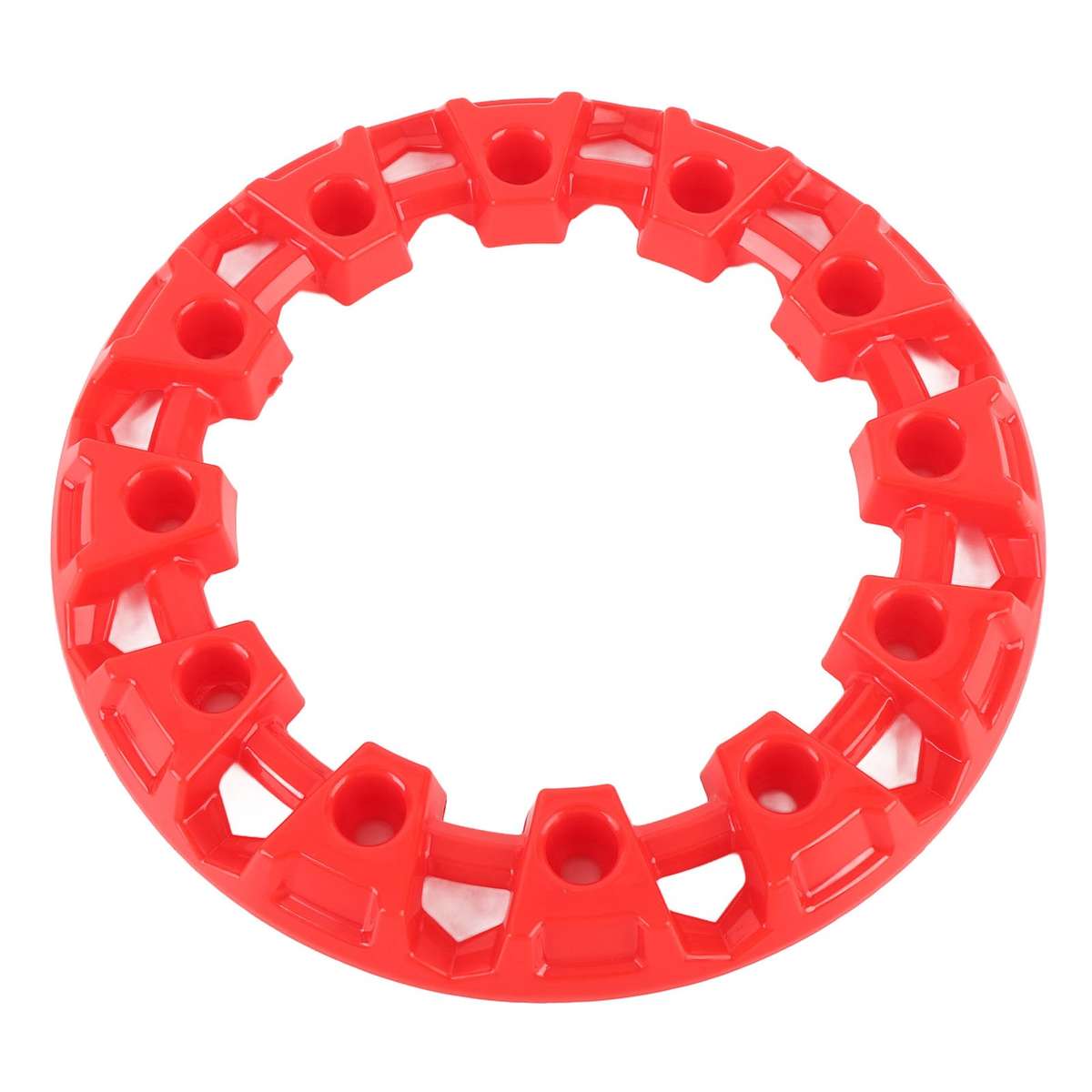 4Pcs 6 Inch ATV Wheel Trim Hub Protection Decor Plastic Tires Decorative Rim