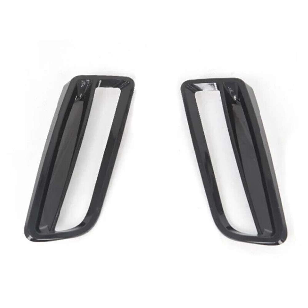 Fog Light Cover For Chevy For Camaro ZL1 1LT 2016-19 Foglight Frame Shade Black