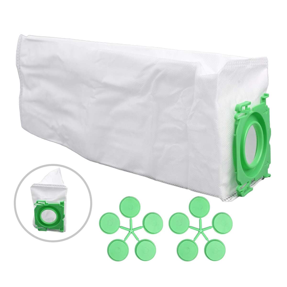 Optimal Performance Microfibre Fleece Dust Bags For SEBO K3 Pack Of 10