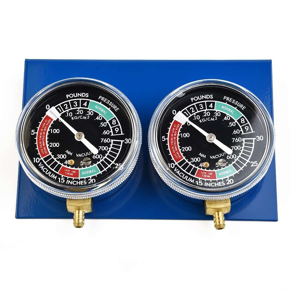 Motorcycle Carburetor Vacuum Gauge Balancer Synchronizer Fits For 2-cylinder