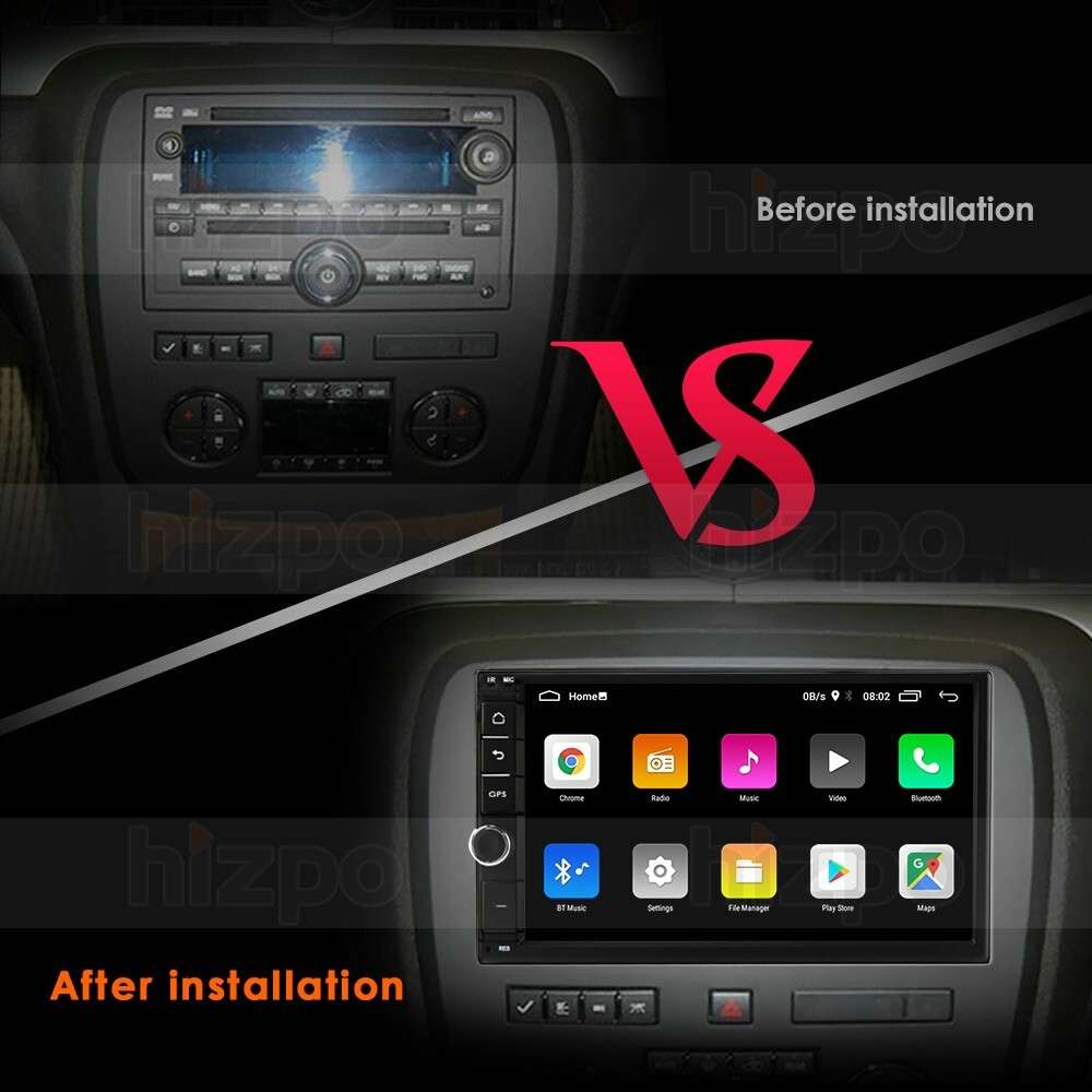 7'' Android 10 2+32GB 2Din Touch Car MP5 Player Stereo FM Radio WiFi GPS NAVI US