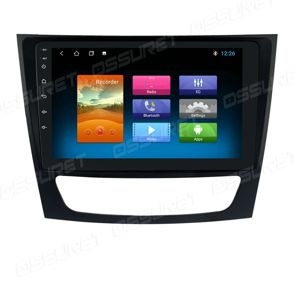 For Mercedes Benz W211 E/CLS Class Car Stereo Android 14 GPS Navi Radio Carplay