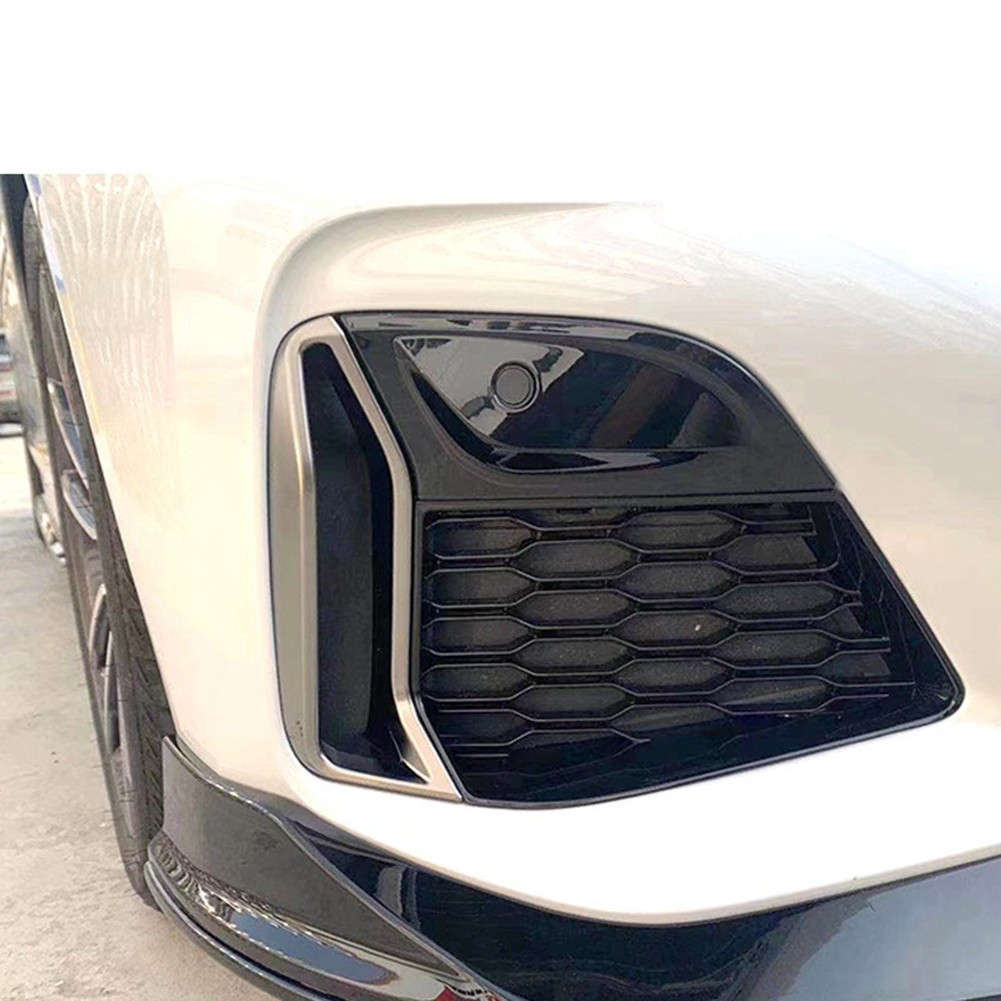 Pair Front Bumper Grille Black Trim For BMW 3' For G20 G21 M340i 51118075649