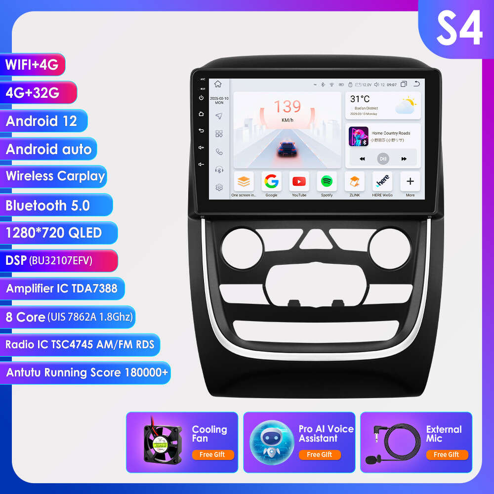 CarPlay Radio Stereo 8Core Android13 For Dodge Durango 2014-2020 GPS Navi 6+64GB
