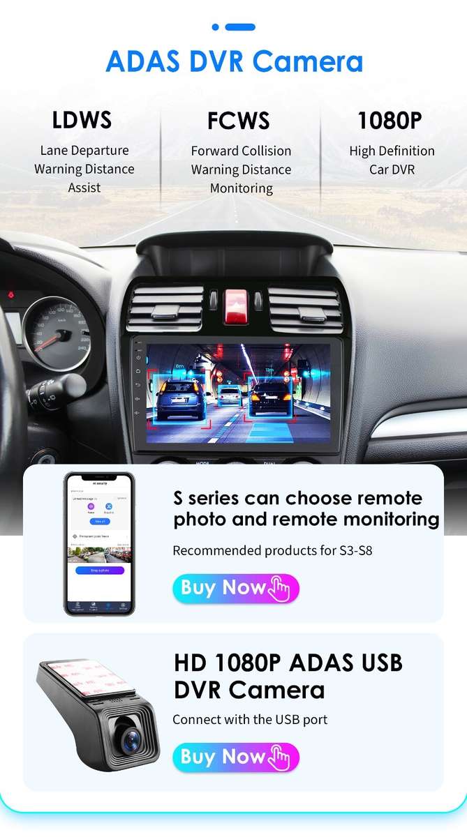 For Subaru Forester MK4 Impreza 2013 2014 CarPlay Android Car Stereo Radio 2+32G
