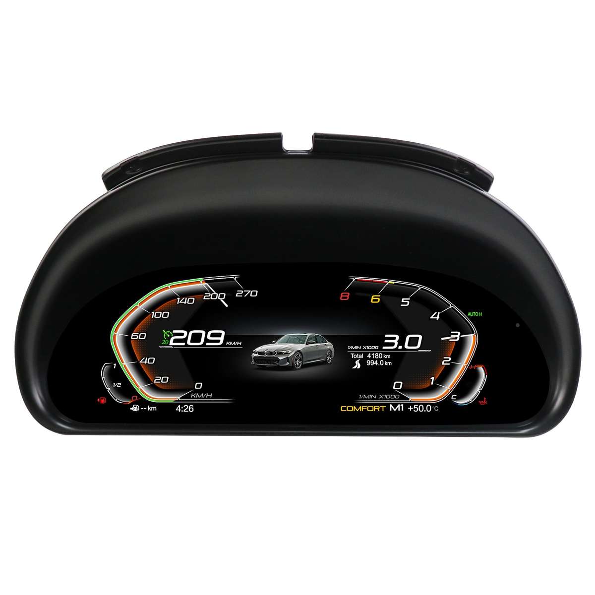 10.25" Digital Dashboard Cluster Instrument Fr BMW 5 Series E39 X5 E53 1996-2006