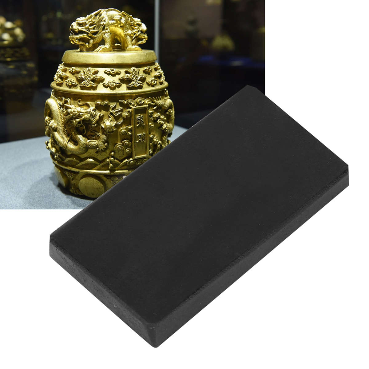 Professional Jewelry Gold Testing Touchstone Gold Detecting Stone Jewelry Ac CHW