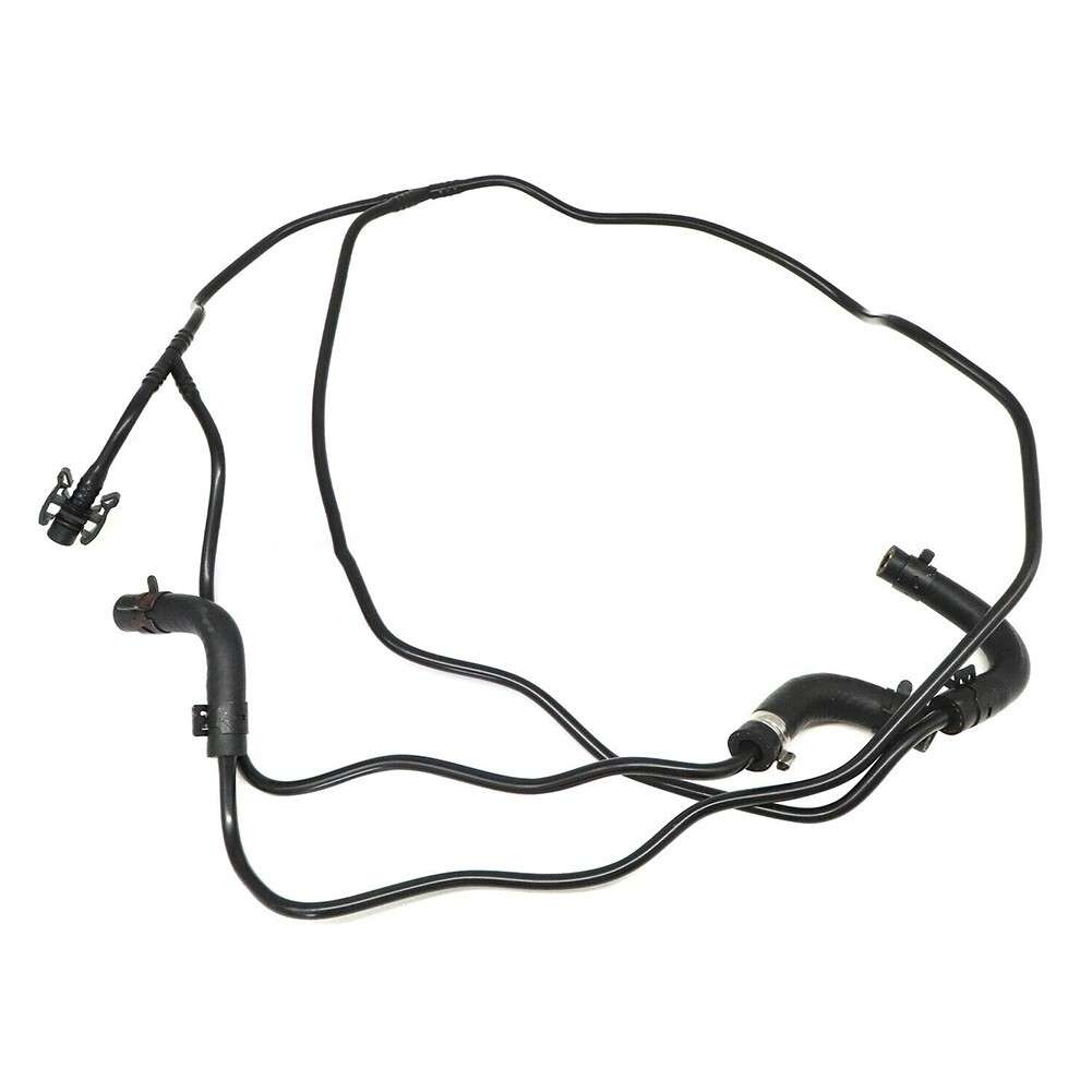 Black Radiator Coolant Hose For Ford Escape 2017 2019 Easy Installation