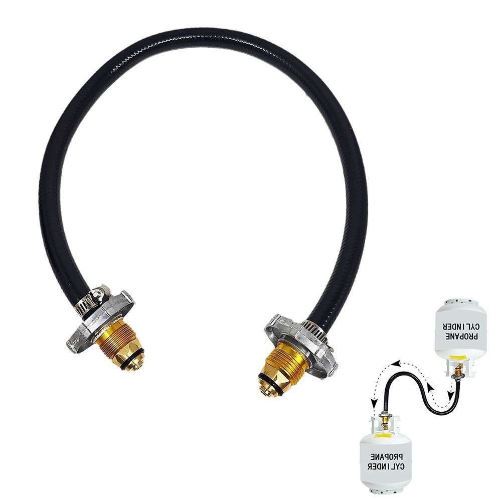60cm Propane Cylinder Tank Refill Adapter Hose Quick And Easy-Refilling Parts