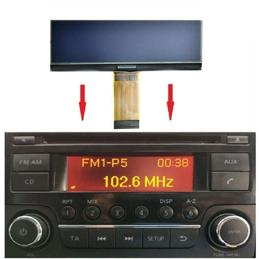 Radio Replacement LCD Screen Display/For Nissan/Qashqai