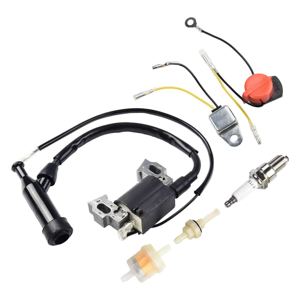 for IGNITION Coil W/ Spark For Honda For GX140 for GX200 4 5.5HP 6HP