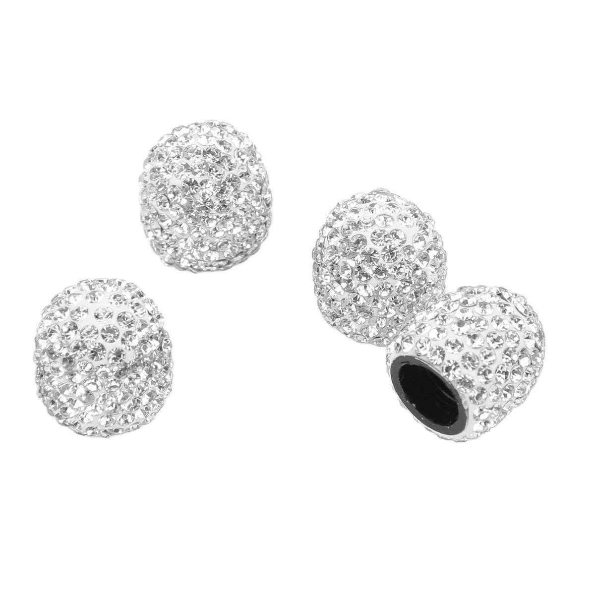 4 Pcs Valve Stem Caps 15mm Stem Air Cover Tire Decoration For Car Moto CHW