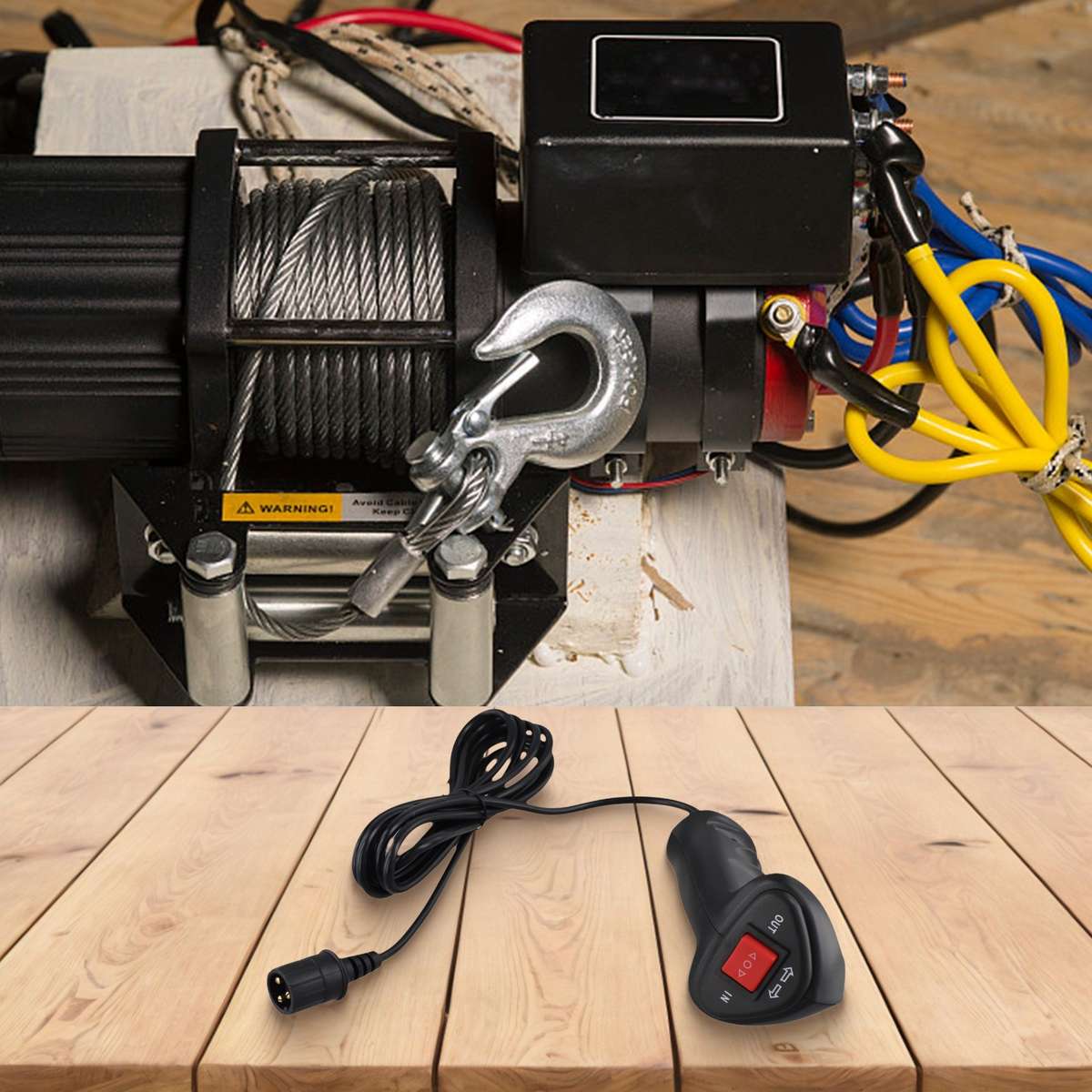 Electric Winch Remote Switch With Reliable Performance For Off Road Use