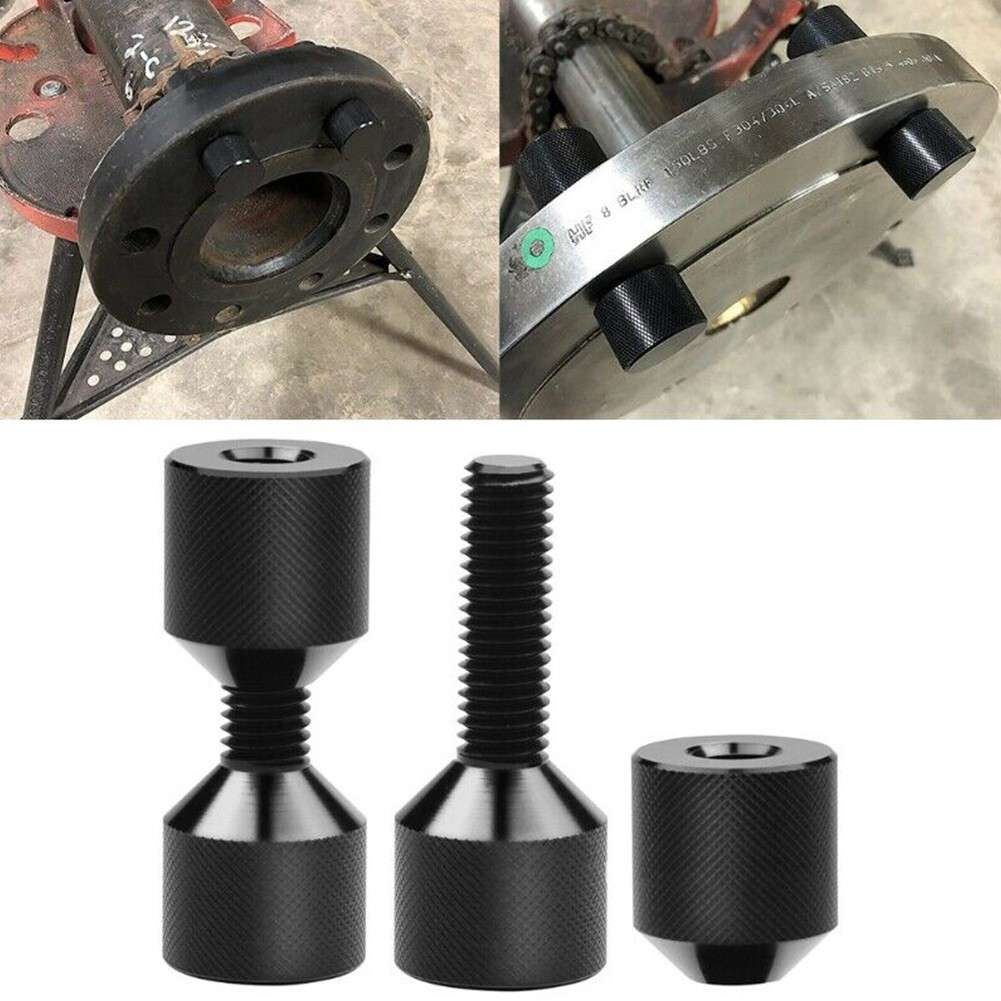 10 Cm Two Hole Pins- Aluminum Hole Flange Locating Pin Set 1/8 2