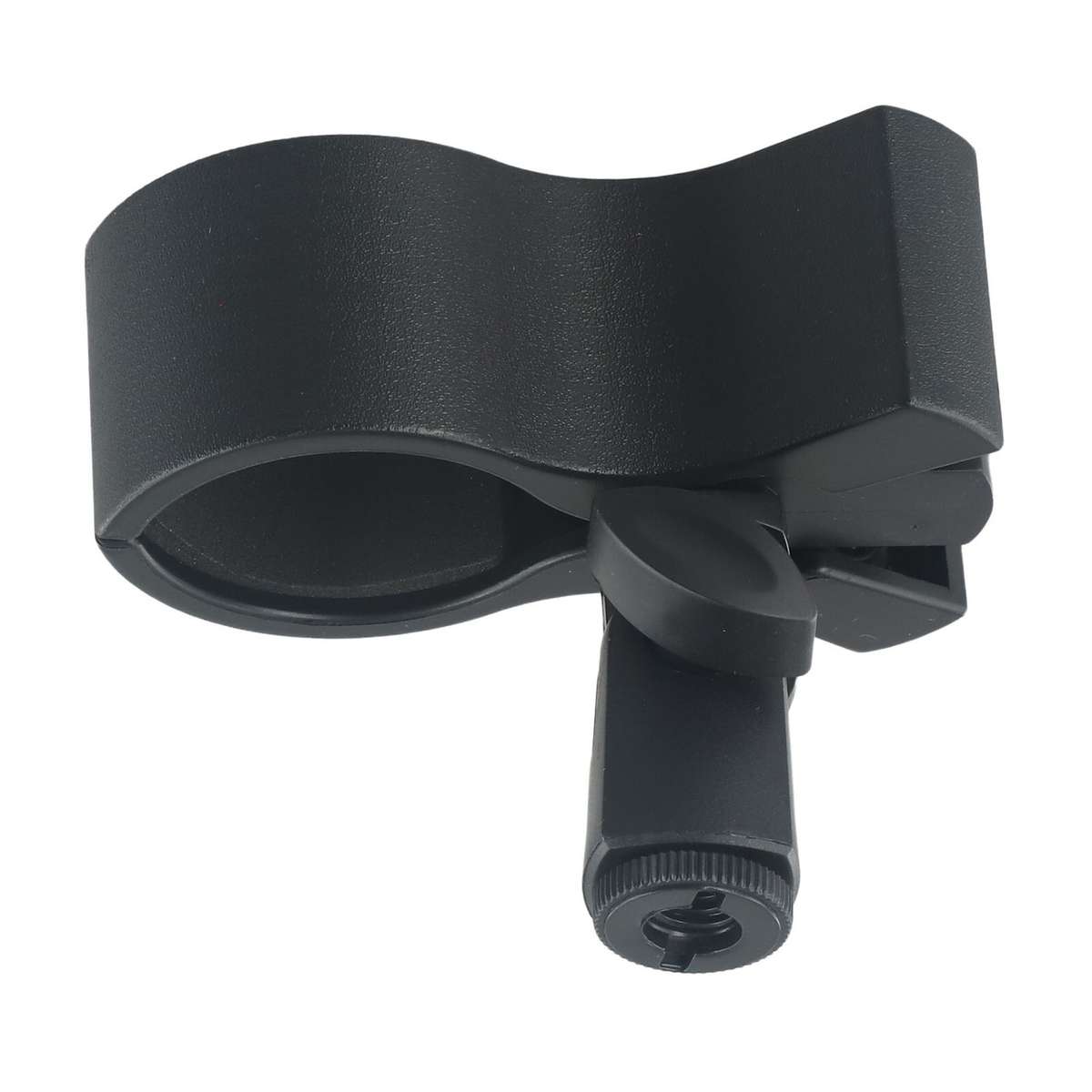 Large Microphone-Clip Clamp Holder With 3/8 Adapter For 3.2-6.8CM Mic