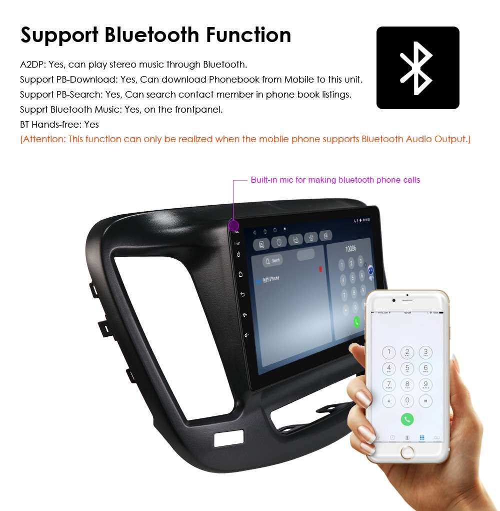Carplay Android 14 For 2015-2019 Chrysler 200 200C 200S Car Stereo GPS Sat Navi