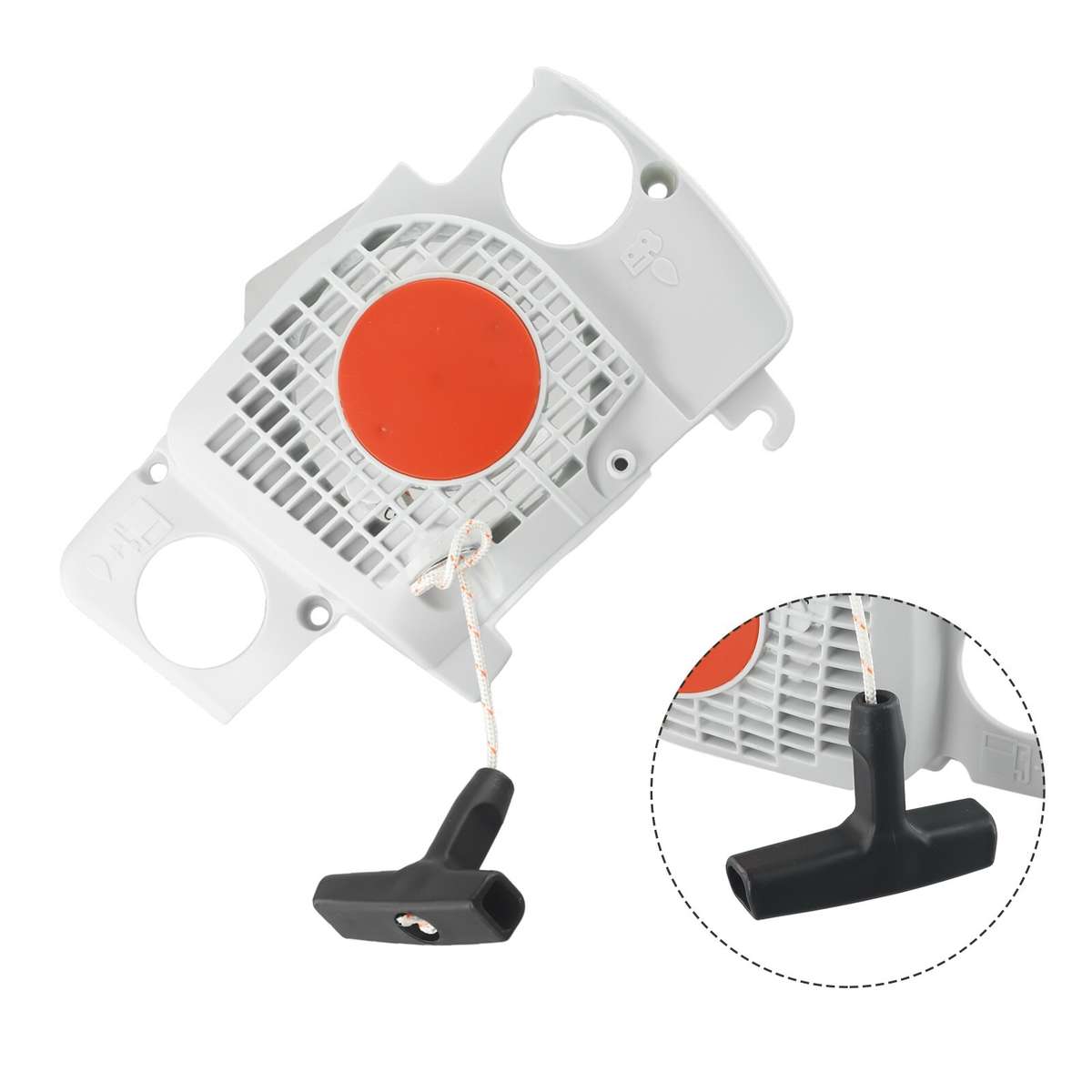 Recoil Rewind Pull Starter Fit For STIHLMS170 MS180 MS180C Chainsaw Replacement