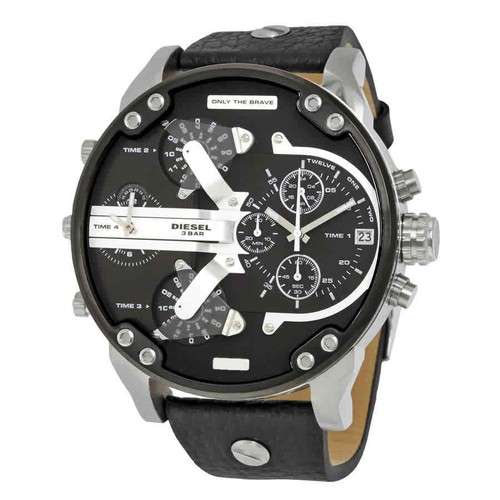 Diesel Mr Daddy Mens Leather Watch DZ7313