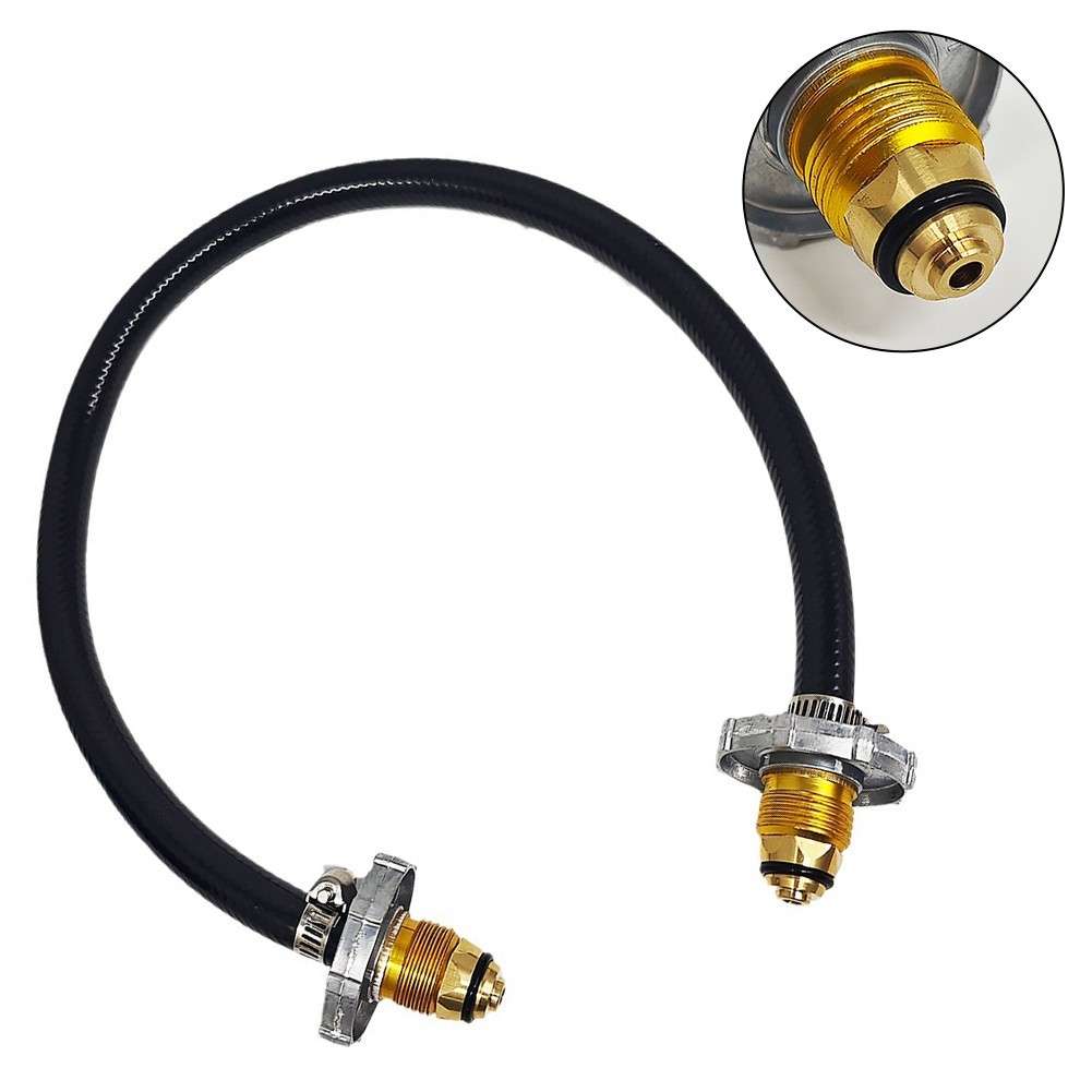 60cm Propane Cylinder Tank Refill Adapter Hose Quick And Easy-Refilling Parts