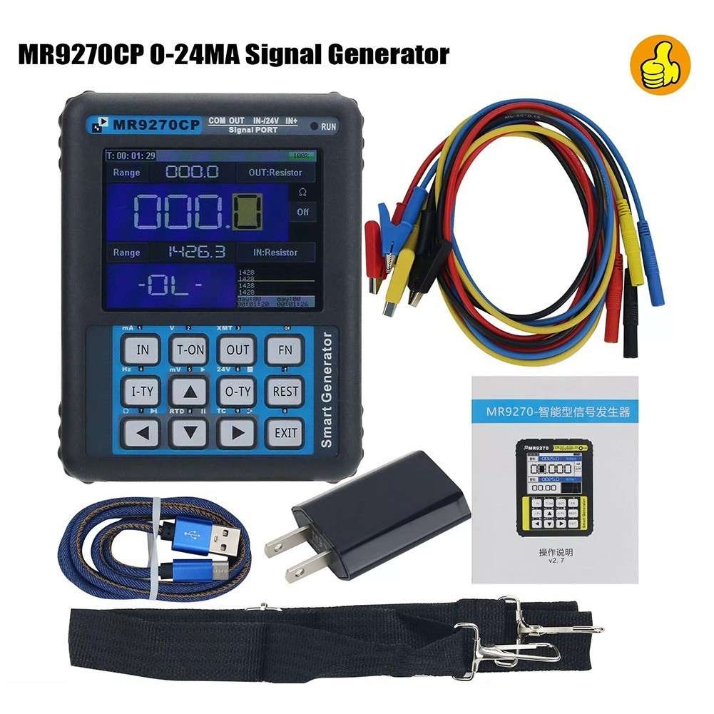 New MR9270CP 4-20mA Signal Generator Calibration Current Voltage Calibrator