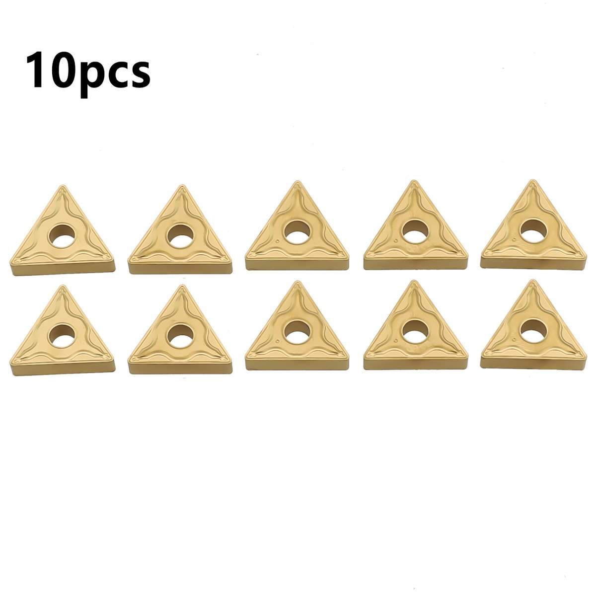 10 Pieces TNMG432 Carbide Inserts For CNC Lathe Turning Tool High Quality