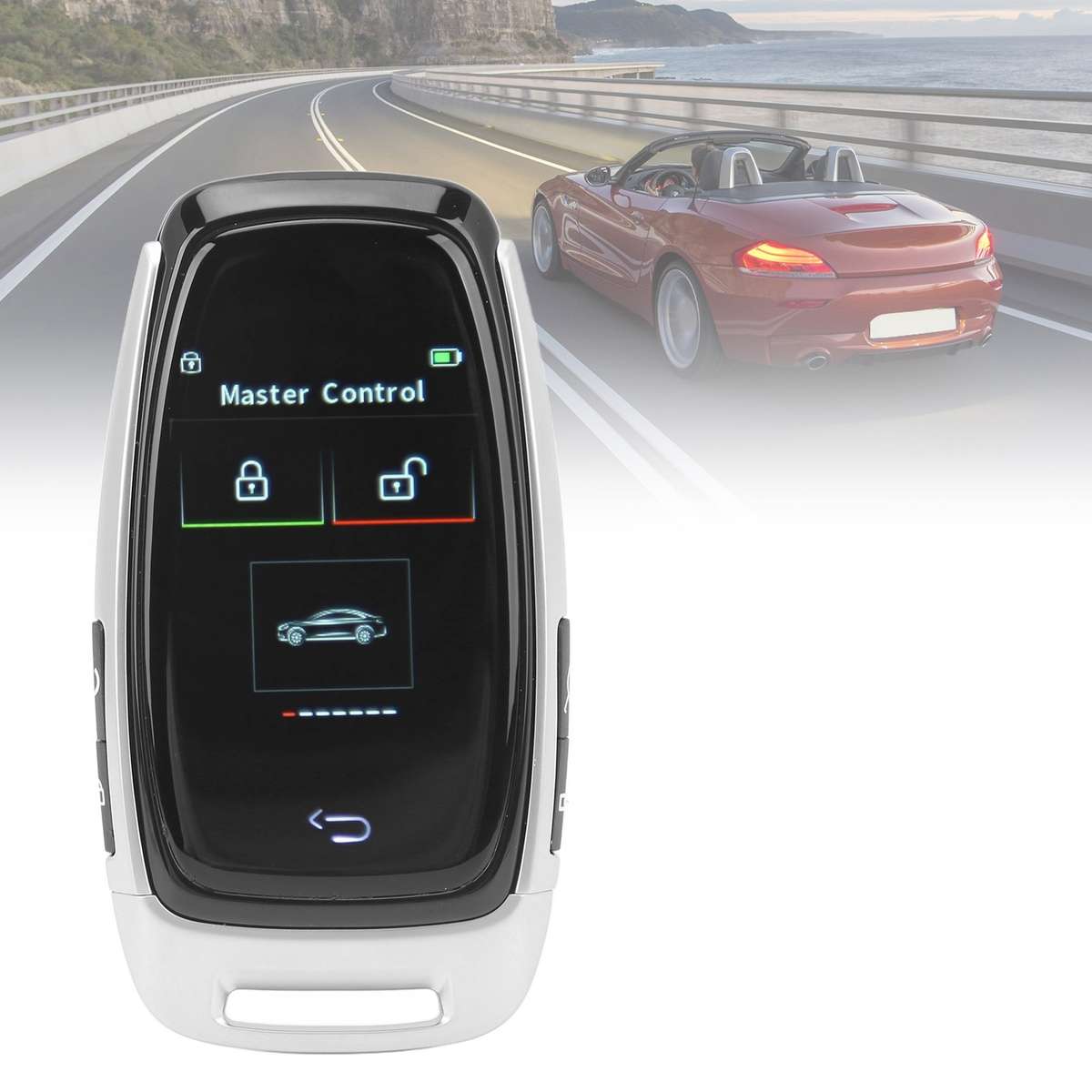 Car Smart LCD Key Touch Screen 5.0 Connection Keyless Entry Smooth CHW