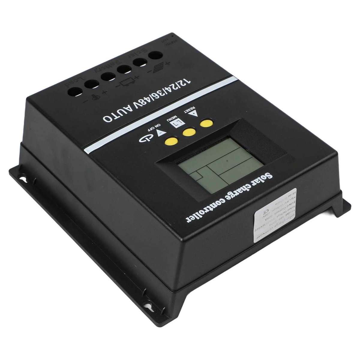 200A Solar Charge Controller For 12V 24V 36V 48V With User Friendly LCD Display