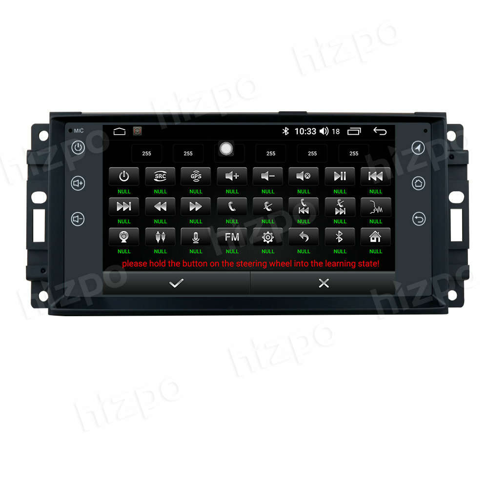 6.2" Android10 Auto CarPlay Stereo Radio GPS Navigation for Jeep Chrysler Dodge