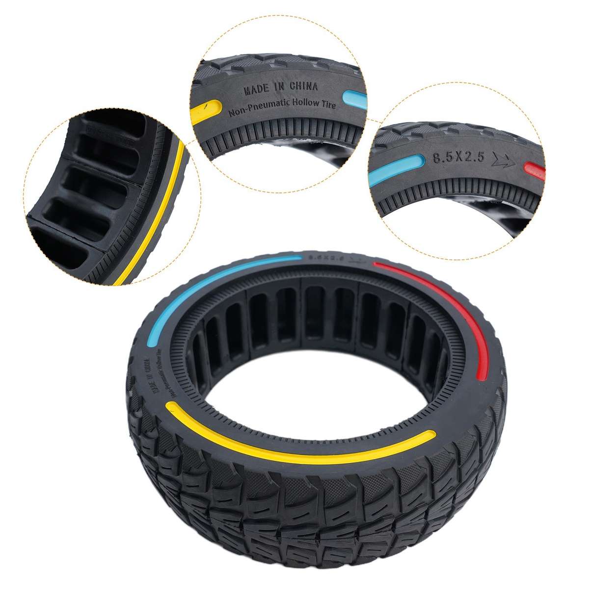 8.5 Inch Replacement Tire For Dualtron Mini For Speedway Leger
