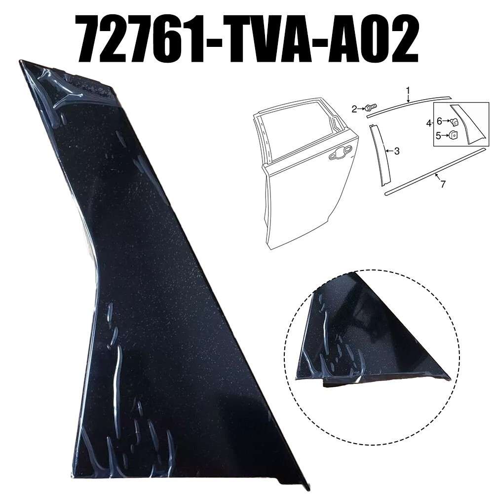 Left Rear Door Pillar Garnish For Honda For Accord 18-2022 72761-TVA-A02