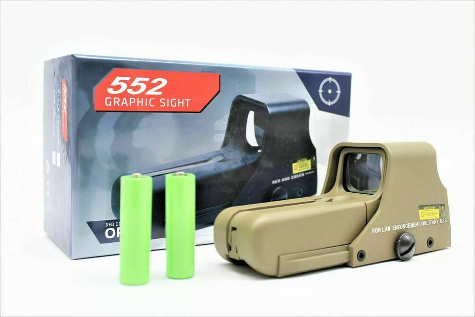 ANS Tactical Holographic Red & Green Dot Sight Scope - 552