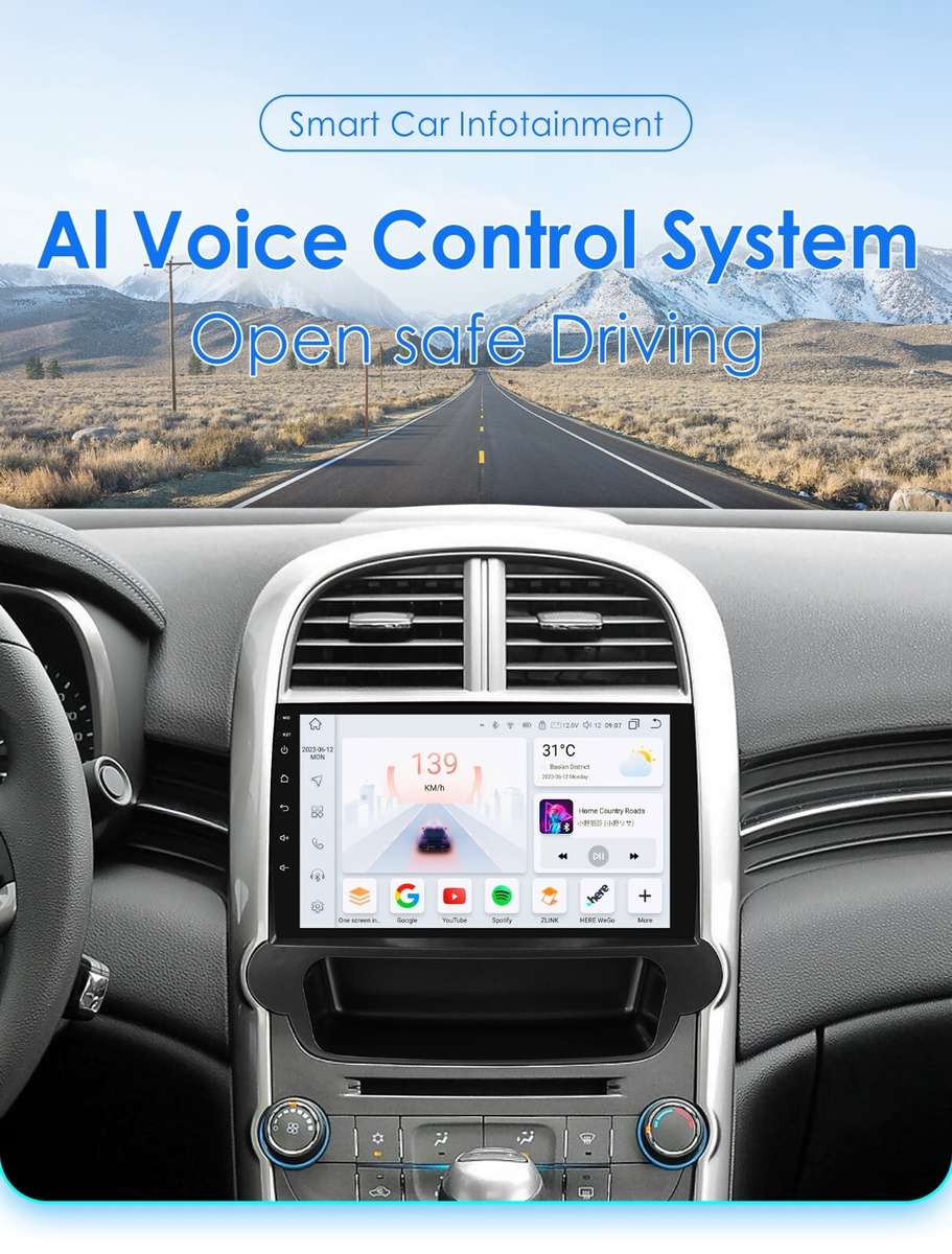 8+128GB Car Radio For Chevrolet Malibu 2012-2015 Android 13 GPS Player Head Unit