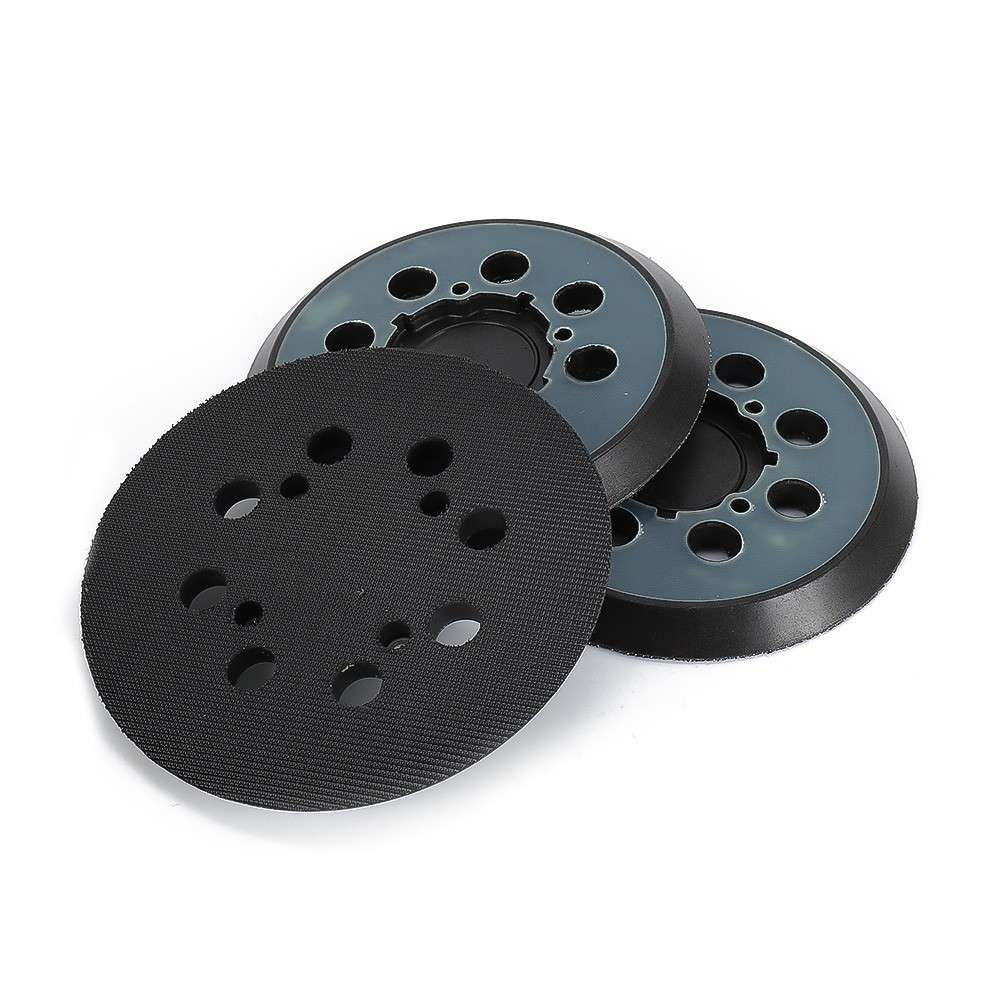 3PCS 5/125mm 8 Holes Hook&Loop Sanding Pad Backing For PADS For DWE6423 Sander