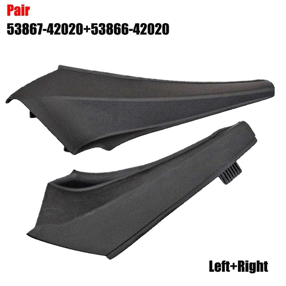 1 Pair Front Fender To Cowl Hood Side Seal For Toyota-Rav4 2013-18 53867-42020
